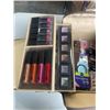 Image 6 : NEW LEATHER TRAVEL MAKEUP KIT, ALL NEW SEALED