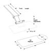 Image 6 : 2 NEW HUMANSCALE ERGONMIC ARTICULATING COMPACT KEYBOARD SYSTEMS, RETAIL $460 EACH, HEIGHT ADJUSTMENT