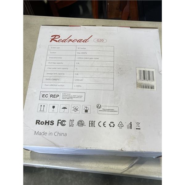 RED ROAD G20 ROBOT VACUUM CLEANER
