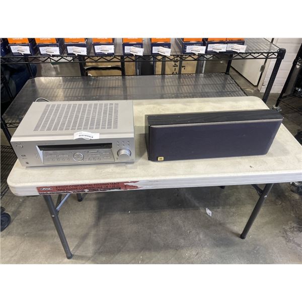 SONY DIGITAL AUDIO RECEIVER MODEL STR-K740P AND JBL CENTRE SPEAKER
