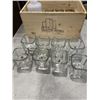 Image 2 : WOOD CRATE OF GLASS DINING CANDLES