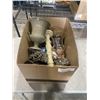 Image 1 : ASSORTED HOME DECOR, CANDLE STANDS ETC