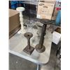 Image 3 : ASSORTED HOME DECOR, CANDLE STANDS ETC