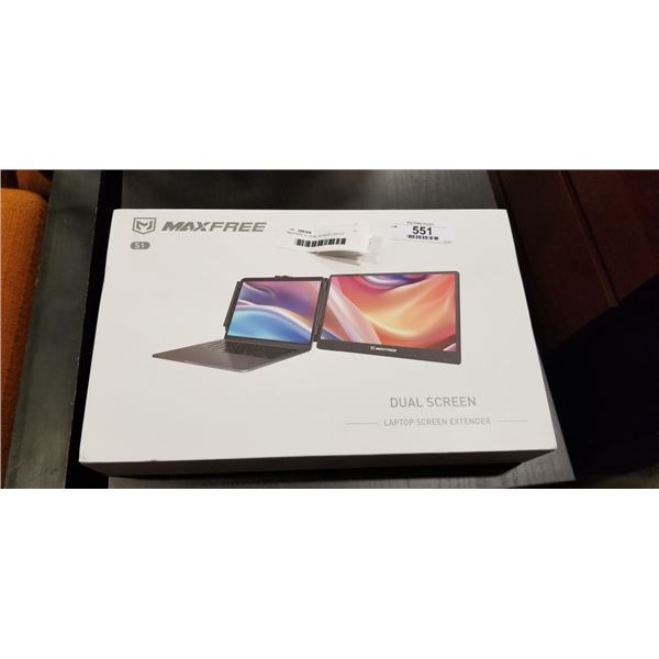 MAXFREE S1 DUAL SCREEN LAPTOP EXTENDER
