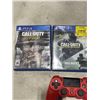 Image 2 : 3 PS4 GAMES AND CONTROLLER