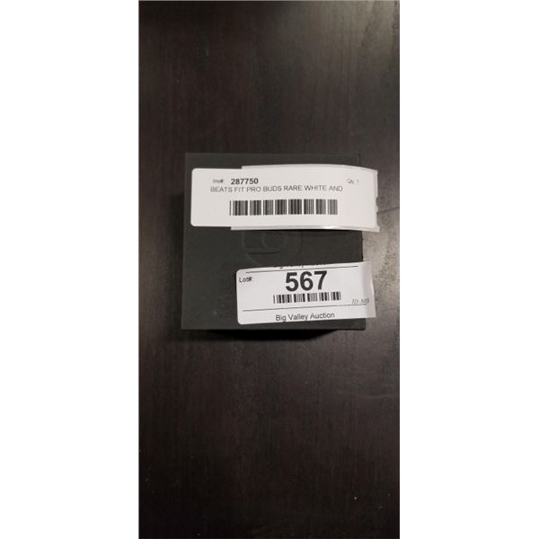 BEATS FIT PRO BUDS RARE WHITE AND BLACK EDITION WORKING