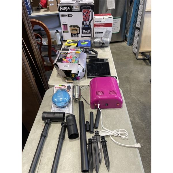 BOX OF STORE RETURN CONSUMER ITEMS