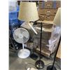 Image 4 : 2 MODERN FLOOR LAMPS, ONE IS A BRIDGE LAMP