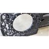 Image 3 : HEAVY WOODEN CARVED WALL MIROR, 32 X 32