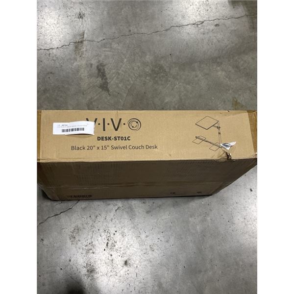 VIVO BLACK 20'X15' SWIVEL COUCH DESK