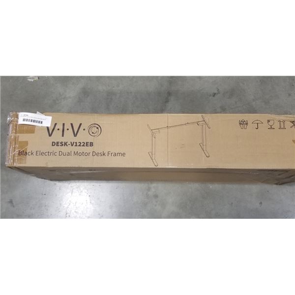 VIVO BLACK ELECTRIC DUAL MOTOR DESK FRAME