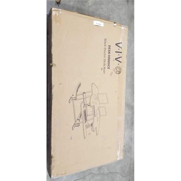 VIVO BLACK ELECTRIC DESK RISER