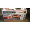 Image 1 : BLACK & DECKER 4-SLICE AIR FRY TOASTER OVEN - TESTED WORKING, RETAIL $179