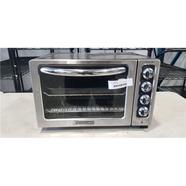 KITCHEN AID STAINLESS TOSTER OVEN