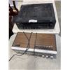 Image 1 : TEAC AUDIO VIDEO STEREO RECEIVER MODEL AG-V1020 AND CANDLE CLOCK RADIO STEREO CASSETTE PLAYER