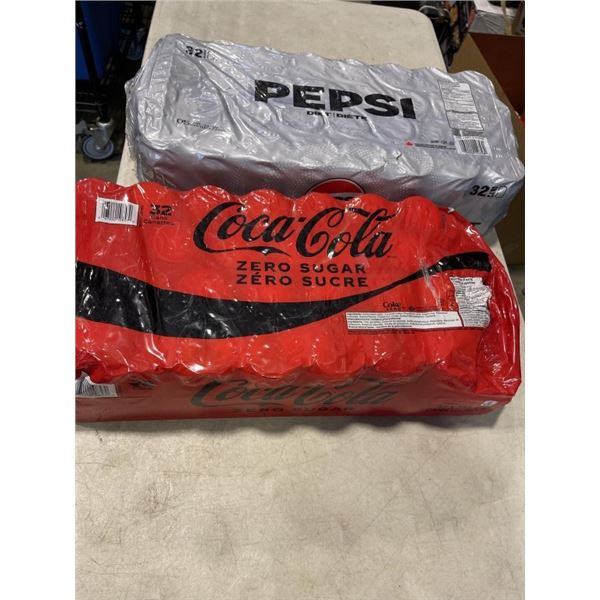 COCA COLA  DIET PEPSI PARTIAL PACKS