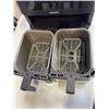 Image 2 : GREEN PAN TWO BASKET AIR FRYER WORKING