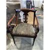 Image 5 : PAIR OF ANTIQUE MAHOGANY EMPIRE STYLE ARMCHAIRS