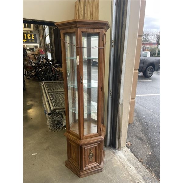 CURIO DISPLAY CABINET