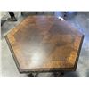 Image 3 : ANTIQUE CARVED OCTAGONAL PARLOUR TABLE