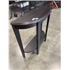 Image 2 : MODERN HALL TABLE, DARK FINISH