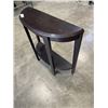Image 3 : MODERN HALL TABLE, DARK FINISH