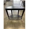Image 4 : MODERN HALL TABLE, DARK FINISH