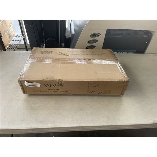 VIVO BLACK 20"X 15" SWIVEL COUCH DESK