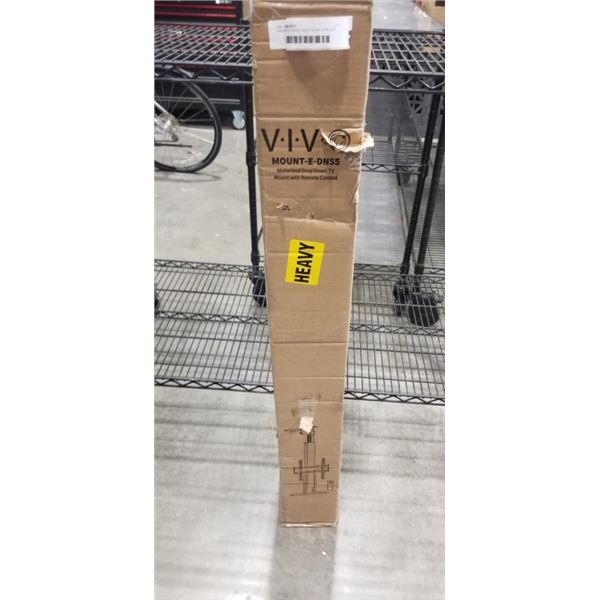 VIVO MOTORIZED DROP DOWN TV MOUNT WITH REMOTE CONTROL