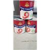 Image 1 : 3 100 FL. OZ TINS OF DICED TOMATOES, BB 2026