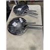 Image 1 : TWO THREE PEACE BLUE DIAMOND FRYING PAN SETS
