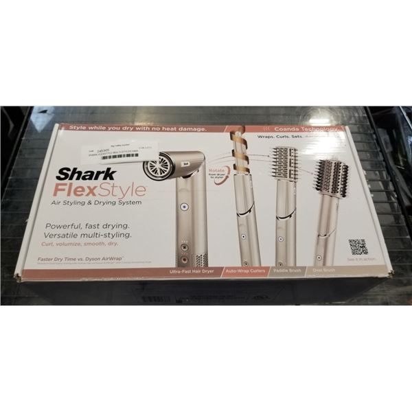 SHARK FLEXSTYLE MULTI-STYLER HAIR STRAIGHTENER - TESTED WORKING, RETAIL $349