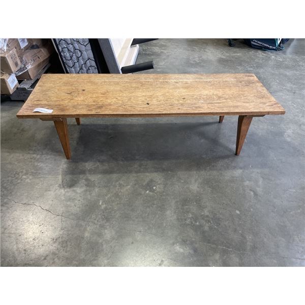 VINTAGE OAK COFFEE TABLE