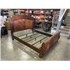 Image 1 : SOLID WOOD KING SIZE BEDFRAME