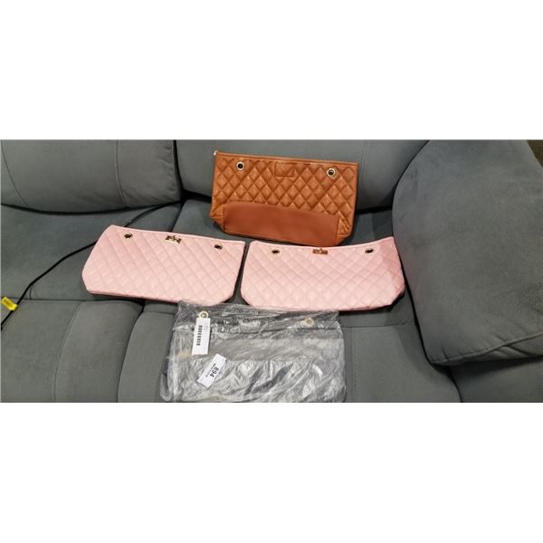 4 NEW PURSES