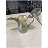 Image 3 : GERMAN SILVER STAMPED DECORATIVE TEA POT AND MARLBORO PLATE VASE