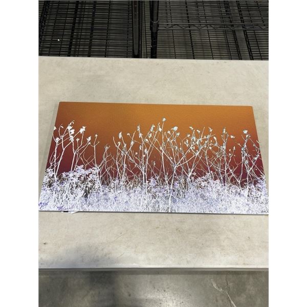 NEW ACRYLLIC ART, 15 X 26 INCH