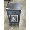 Image 1 : SINGLE DRAWER SIDE TABLE