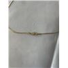 Image 4 : NEW 18K GOLD PLATED 24.0MM SIMULATED DIAMOND (CZ) HEART NECKLACE, CHAIN 19"