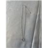 Image 2 : NEW PLATINUM PLATED 0.3CT SIMULATED DIAMOND (CZ) HEART NECKLACE, ADJUSTABLE 16-18" LENGTH