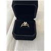 Image 2 : NEW 14K GOLD PLATED 1.5CT CUSHION CUT SIMULATED DIAMOND (CZ) RING, SIZE 6
