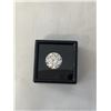 Image 3 : NEW 5.0 CARAT MOISSANITE STONE, ROUND BRILLIANT CUT, GH-VVS1, GRA REPORT, TESTS POSITIVE W/ DIAMOND 