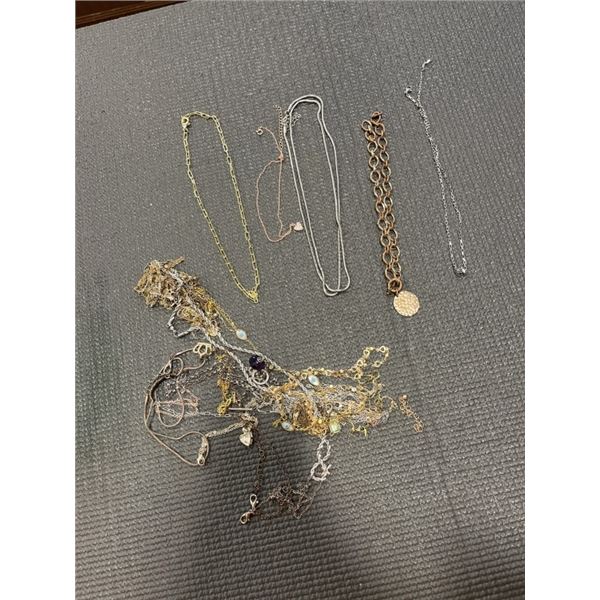 MISC NECKLACES AND EXTRA CHAIN LINKS