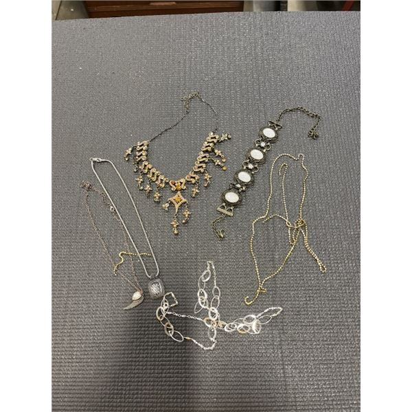 ASSORTED CHAINS AND MISC NECKLACES