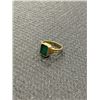 Image 1 : GOLD RING WITH EMERALD MARKED 22K9160NJ