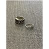 Image 1 : 2 925 STERLING SILVER RINGS