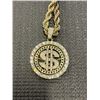 Image 3 : DOLLAR SIGN ICED OUT CHAIN
