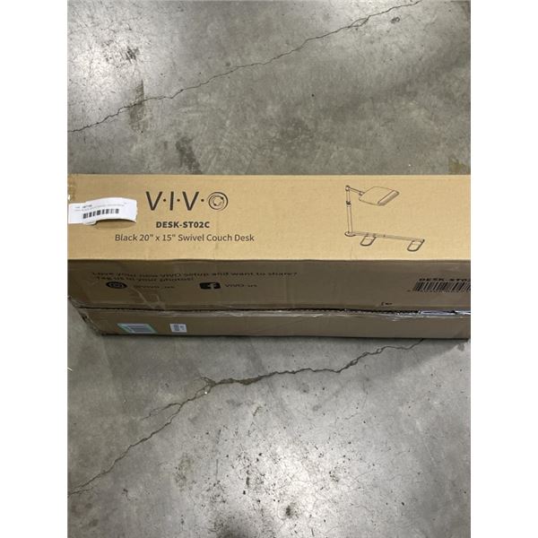 VIVO BLACK 20'X15' SWIVEL COUCH DESK