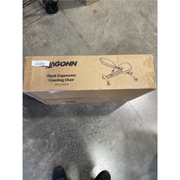 DRAGONN BLACK ERGONOMIC KNEELING CHAIR