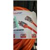 Image 3 : AS NEW INDOOR /OUTDOOR HEAVY DUTY 100FT 10AWG 125VOLTS 15 AMP ORANGE EXTENTION CORD